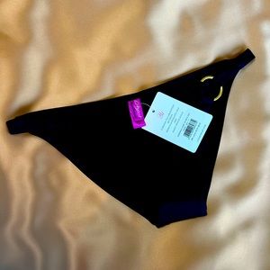 NWT! L'Agent by Agent Provocateur Adrina Cut Out Bikini Swim Bottom XS